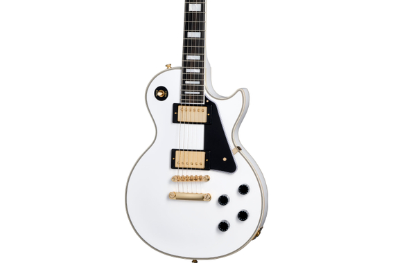 Epiphone Les Paul Custom Alpine White image 4