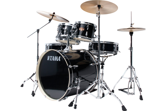 Tama IP62H6W-HBK Imperialstar Drumkit Hairline Black Set incl. Gigbags image 4
