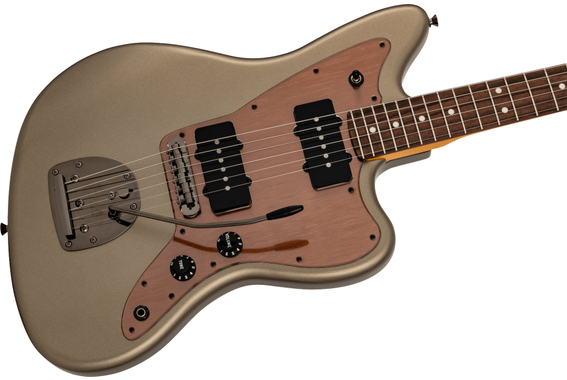 Fender Made in Japan Hybrid II 2026 Jazzmaster Matte Champagne Mirage image 4