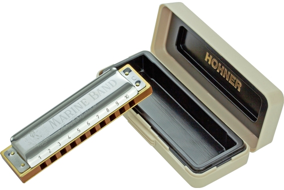 Hohner Marine Band Classic Harmonica Db-Moll harmonique image 4