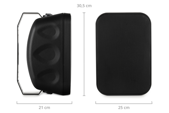 McGrey OLS-651BK Outdoor-Lautsprecher 60 Watt Schwarz  - Retoure (Zustand: sehr gut) image 4