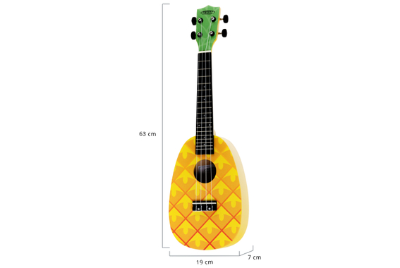 Classic Cantabile UC-240A ANA 24" Konzert-Ukulele Pineapple  - Retoure (Zustand: sehr gut) image 4
