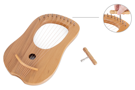 Classic Cantabile LH-10 Lyra Harp 10 Snaren image 4