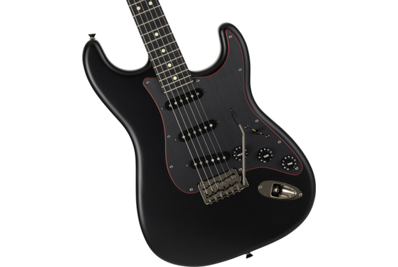 Fender Made in Japan Limited Hybrid II Stratocaster Noir Black image 4