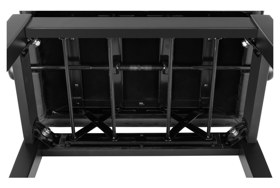 Classic Cantabile Panchina Per Pianoforte Modello D Nero Opaco image 4