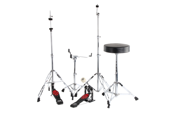 XDrum Semi 22" Standard Drumstel Midnight Black incl. School image 4