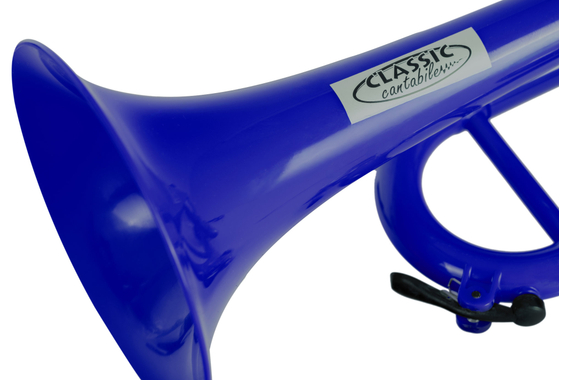 Classic Cantabile PTP-10BL MardiBrass Kunststoff Bb-Trompete Blau  - Retoure (Zustand: sehr gut) image 4