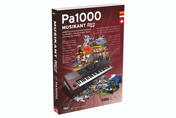 Korg Pa1000 Set met MUSIKANT uitbreidingssoftware image 4