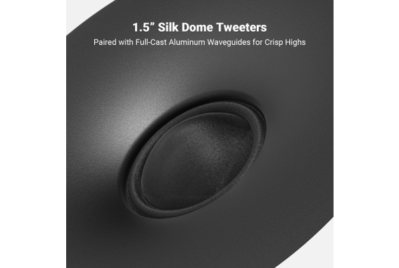 Fosi Audio SP601 Boekenkastluidsprekers Paar Oranje image 4