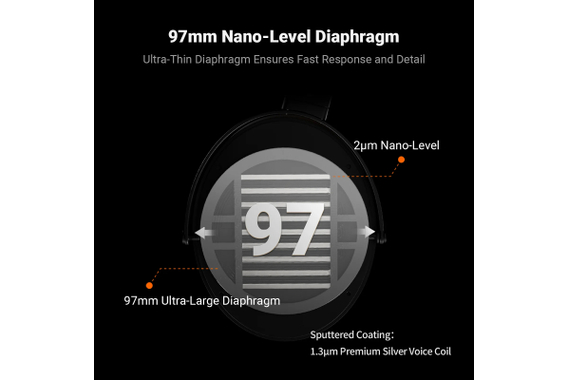 Fosi Audio i5 / ZH3 Set Cuffie HiFi High-End image 4