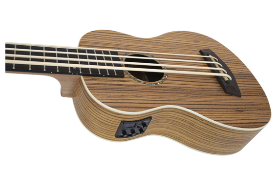 Dimavery UK-700 Bas-Ukulele Zebra image 4