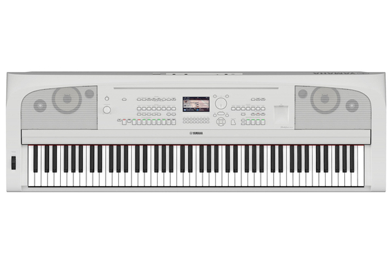 Yamaha DGX-670 WH Portable Piano Set Pedali Bianco image 4