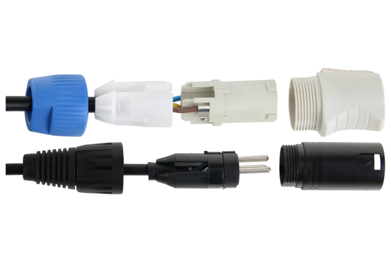 Pronomic Stage PPD-5 Câble Hybride Powerplug/DMX Lot de 5 image 4