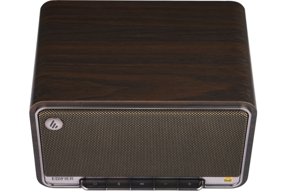 Edifier D32 BK Tabletop Wireless Bluetooth Speaker Black Walnut  - Retoure (Zustand: sehr gut) image 4