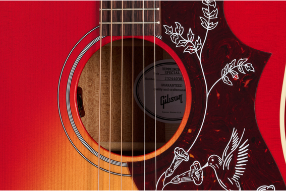 Gibson Hummingbird Special Vintage Cherry Sunburst image 4