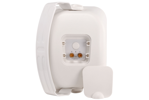 Paire d'enceintes extérieures Pronomic OLS-5 WH blanches 2x 80 watts image 4