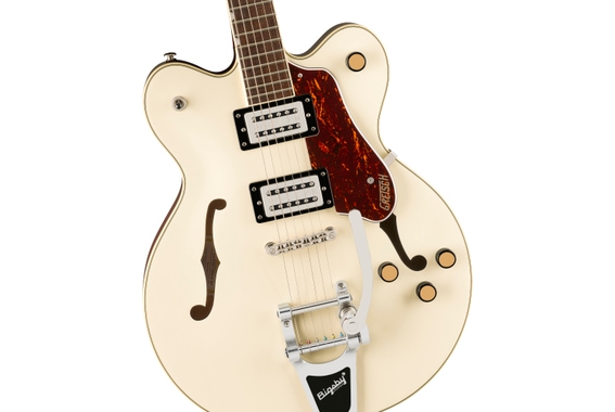Gretsch G2622T Streamliner Center Block Double-Cut con Bigsby Vintage White image 4