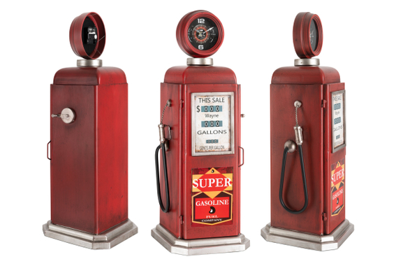 Stagecaptain ZSU-2775 Zapfsäulenuhr mit Regal  - Retoure (Zustand: gut) image 4