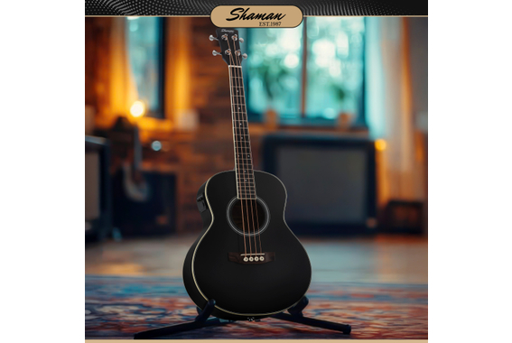 Shaman ABM4-50E-BK Basse Acoustique Noire image 4