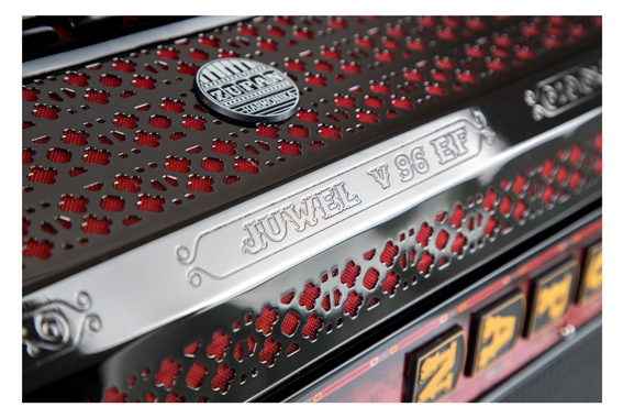 Zupan Juwel V 96 EF/MHR Cassotto Akkordeon Shadow Red image 4
