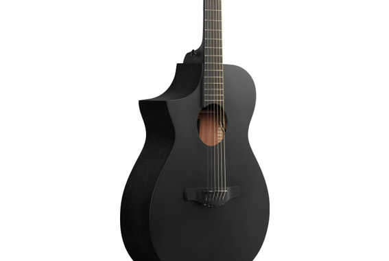 Ibanez AEWC621L-BOT Linkshandige Concertgitaar Black Out image 4