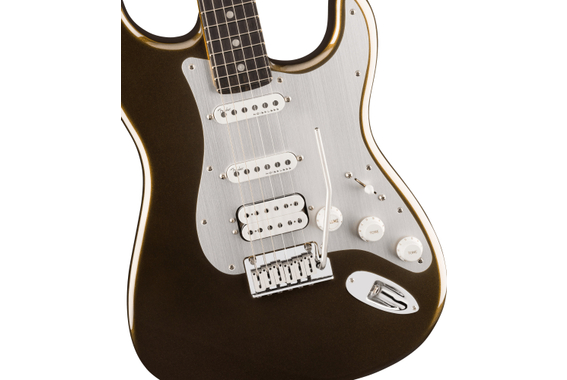 Fender American Ultra II Stratocaster HSS Texas Tea image 4