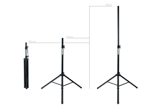 Pronomic SPS-1S Eco-Set Boxenstativ Stahl  - Retoure (Zustand: sehr gut) image 4