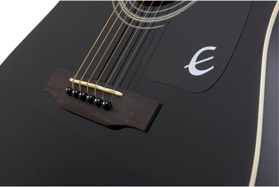 Epiphone Songmaker DR-100 Ebony image 4