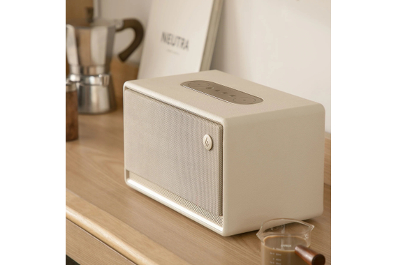 Edifier ES300 Tabletop Wireless Speaker Ivory  - 1A Showroom Modell (Zustand: wie neu, in OVP) image 4
