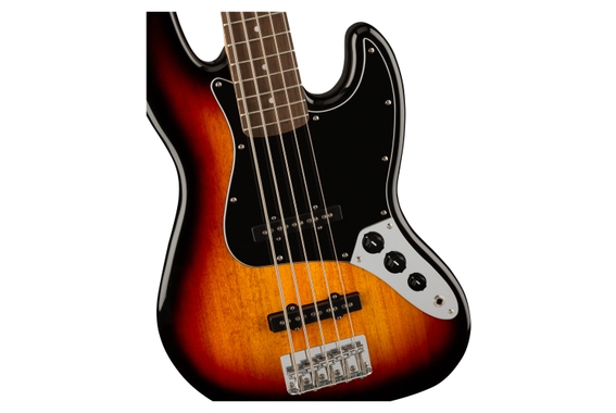 Squier Affinity Jazz Bass V LRL 3-Color Sunburst image 4