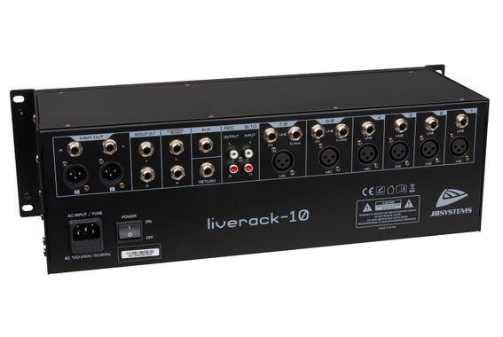 Set Console de Mixage JB Systems Liverack-10 image 4
