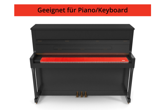 Steinmayer Tapis de Clavier Modèle "Kirstein" Rouge image 4
