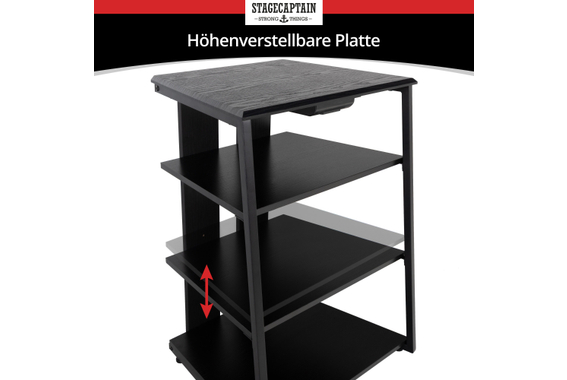 Stagecaptain HR-604 BK Audio Rack  - Retoure (Zustand: sehr gut) image 4