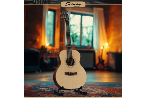 Shaman ABM4-50E-NT Akustik Bass Natur  - Retoure (Zustand: sehr gut) image 4