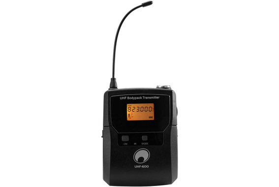 Omnitronic UHF-600 Bodypack-Zender 823-832/863-865 MHz image 4