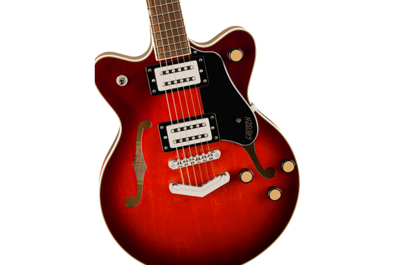 Gretsch G2655 Streamliner Center Block Jr. Double-Cut avec V-Stoptail Claret Burst image 4
