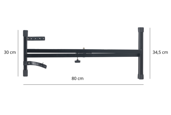 FunKey Mini Soporte De Teclado En X Negro image 4