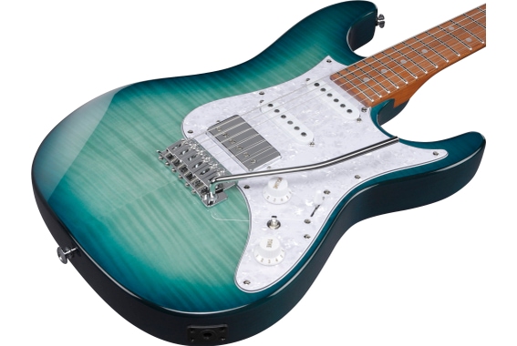 Ibanez AZ22S1F-TXB Standard E-Gitarre Transparent Turquoise Burst image 4