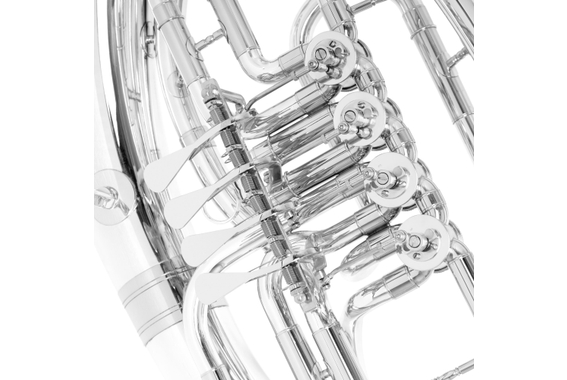 Lechgold BH-19/4S Bariton versilbert  - Retoure (Zustand: gut) image 4