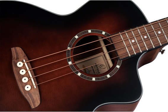 Ortega D7CE-BFT-4 Basse Acoustique Bourbon Burst image 4
