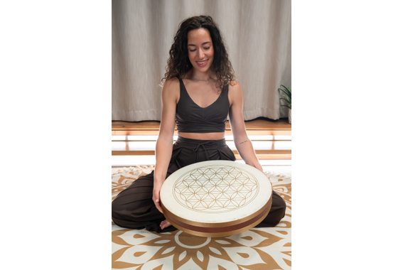 Meinl Sonic Energy WD18FOL 18\" Flower of Life Wave Drum image 4