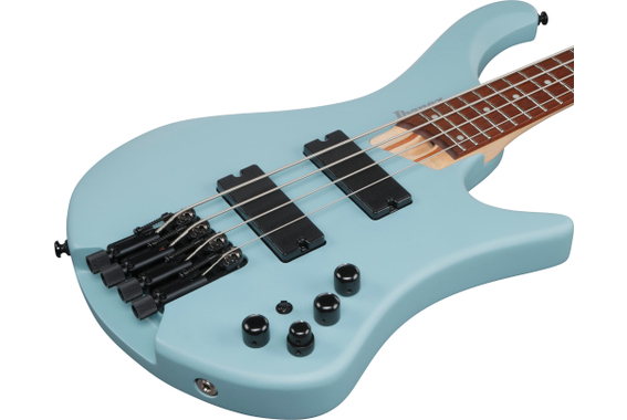 Ibanez EHB600-PRM Bass Workshop EHB Electric Bass Purist Blue Matte image 4