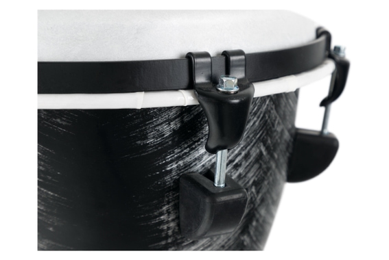 XDrum Djembe 10" Silver Brush image 4