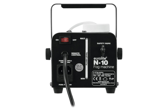 Eurolite N-10 Machine à Brouillard Argentée Set avec 5l de Liquide image 4