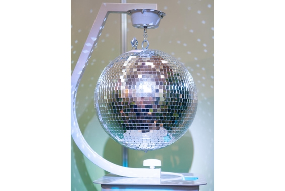 Eurolite Statiefhouder Met Motor Voor Spiegelbollen Tot 50 cm Wit image 4