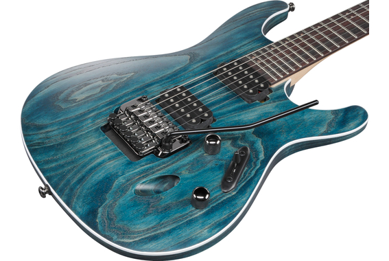Ibanez S520AH-OBF Cosmic Blue Flat image 4