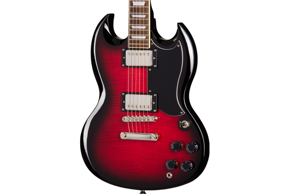 Epiphone SG Tribute Plus Cherry Burst image 4
