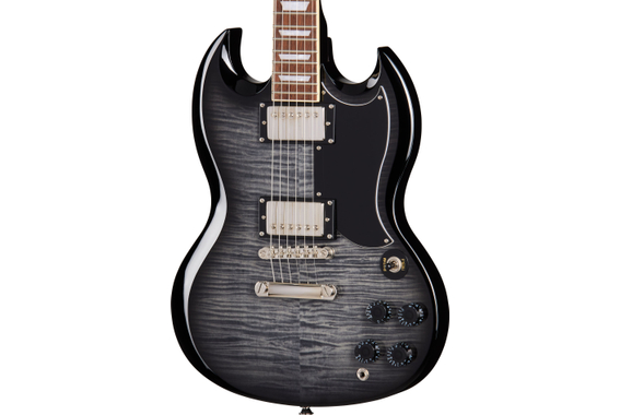 Epiphone SG Tribute Plus Ebony Burst image 4