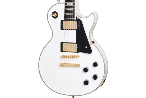 Epiphone Les Paul Custom Alpine White image 4