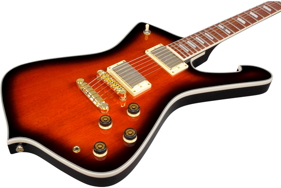 Ibanez IC420-AAB Iceman Antique Autumn Burst image 4